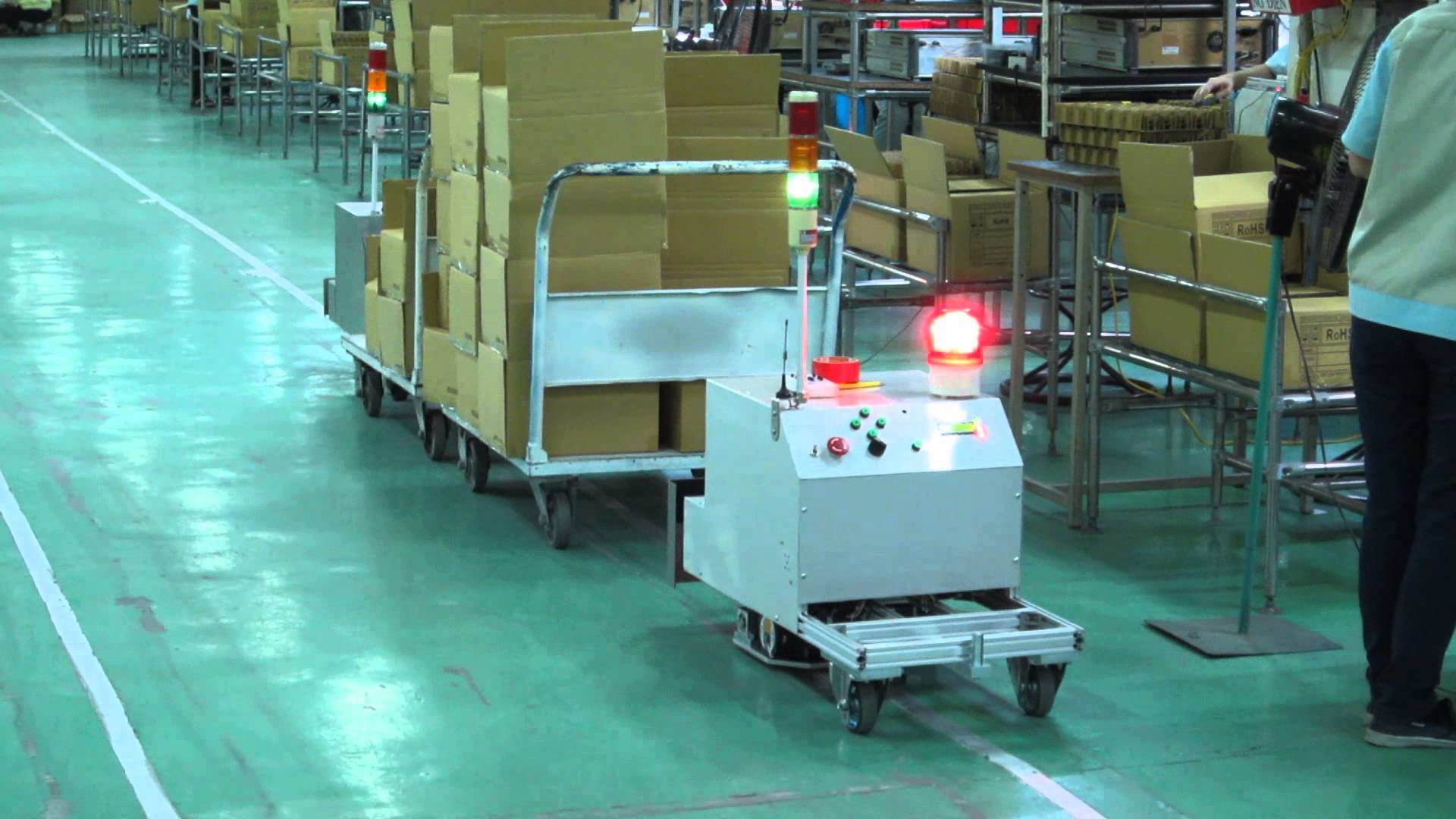 AGV  storaging commodity